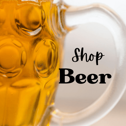 glass of beer title shop beer